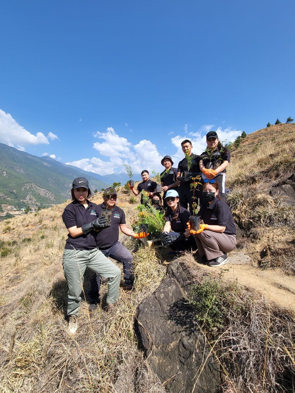 On June 2nd 2023 , the Tashi Electronics family joined hands to make a positive impact through a plantation event focused on social forestry